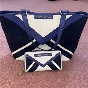 Juicy couture purse and wallet